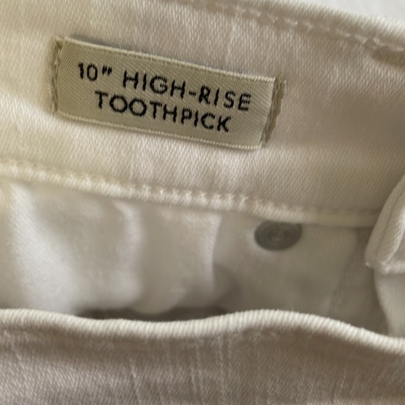 J.Crew 10” High Rise Toothpick Jeans - Picture 7 of 10